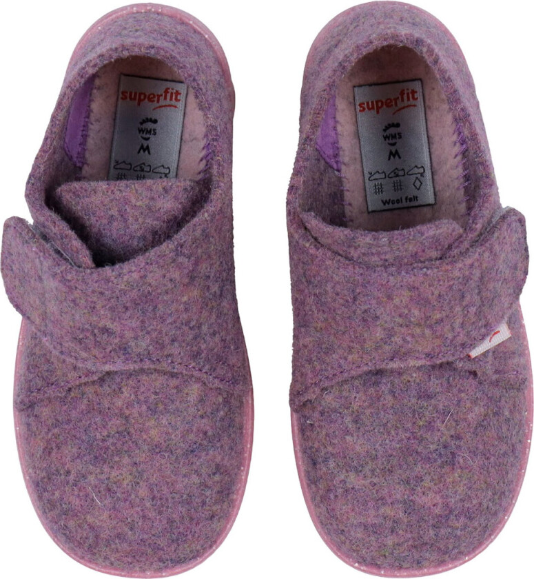 Tøfler - Happy Octi - Ull - Lilac - - 34 - Tøfler