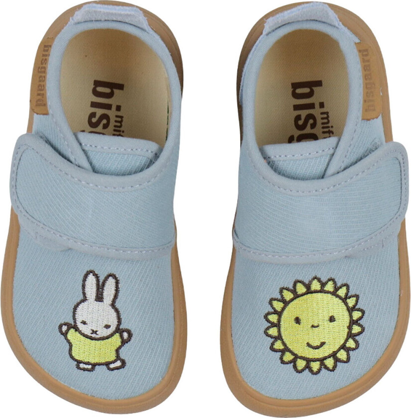 X Miffy Tøfler - Barfot - Himmelblå - - 22 - Tøfler