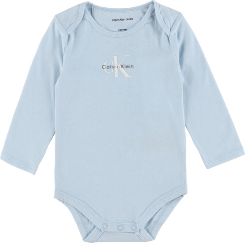 Body I/e - Monogram - Rain Dance - - 1½ år (86) - Langermet Body