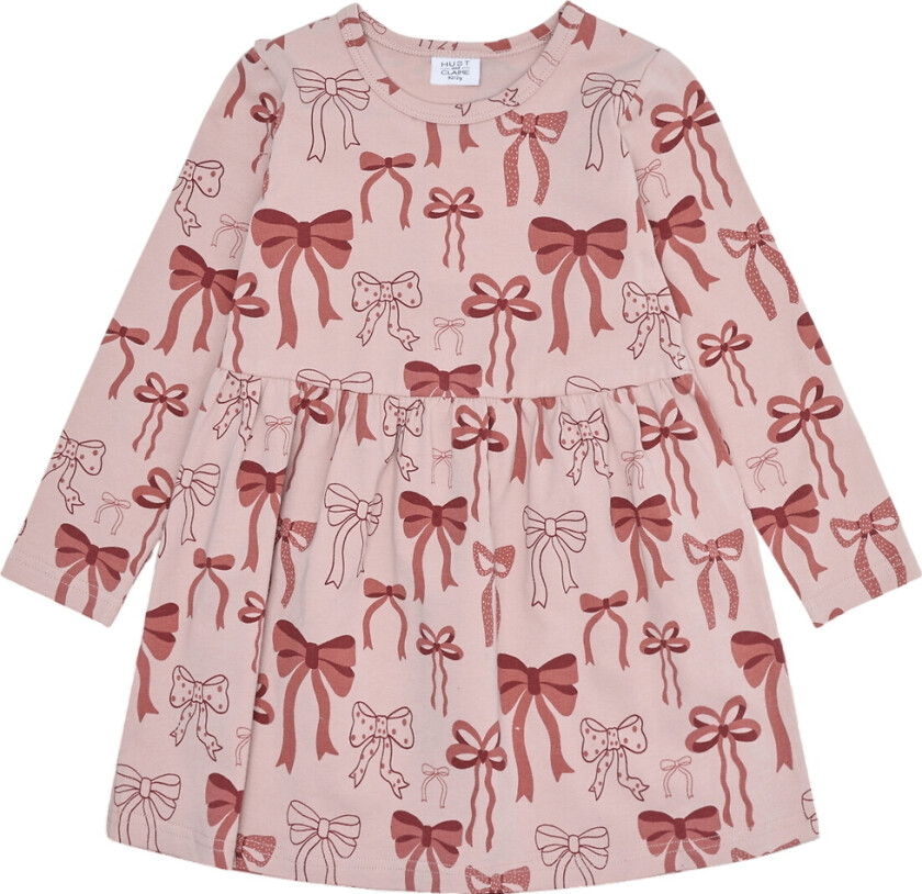 Kjole - HCDonna Bows - Adobe Rose - - 3 år (98) - Kjole