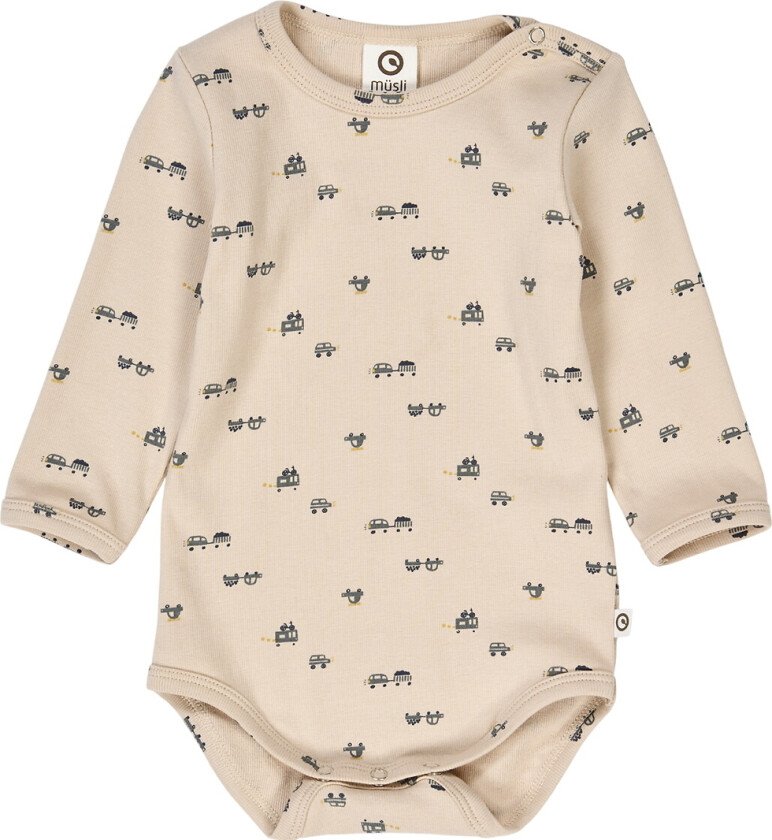 Body I/e - Auto - Oak/Mose/Stormfull Blue - - 1 år (80) - Langermet Body