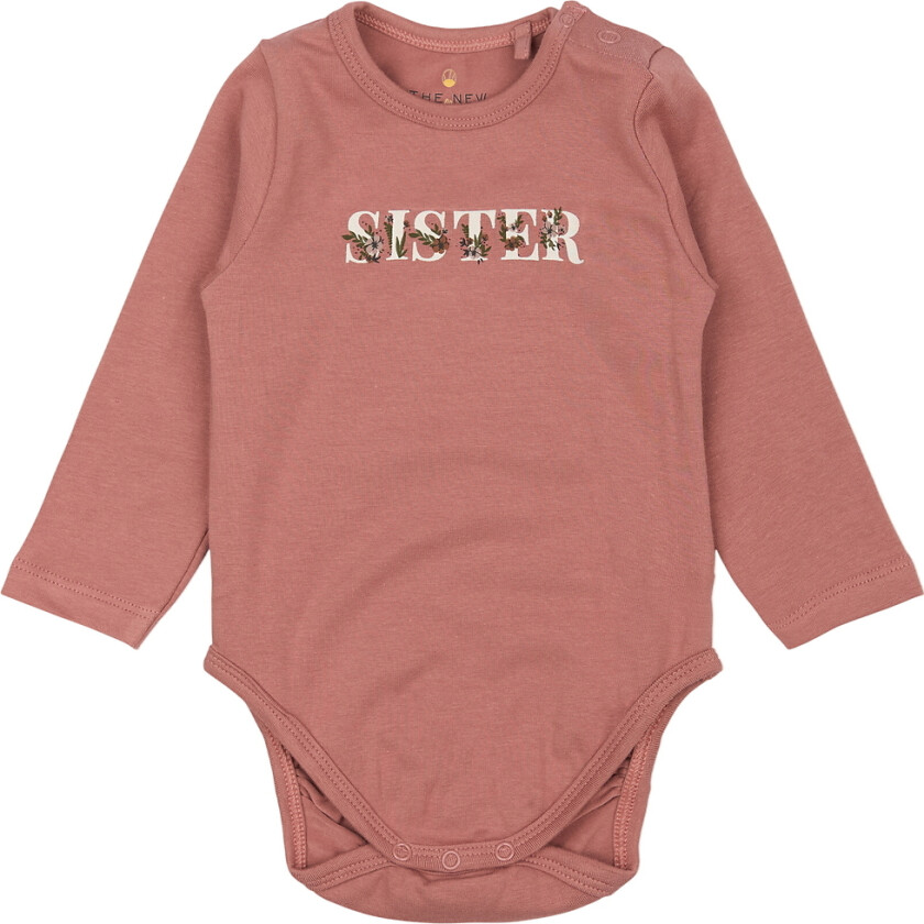 Siblings Body I/e - TnsbSister - Visnet Rose - - 1 år (80) - Langermet Body