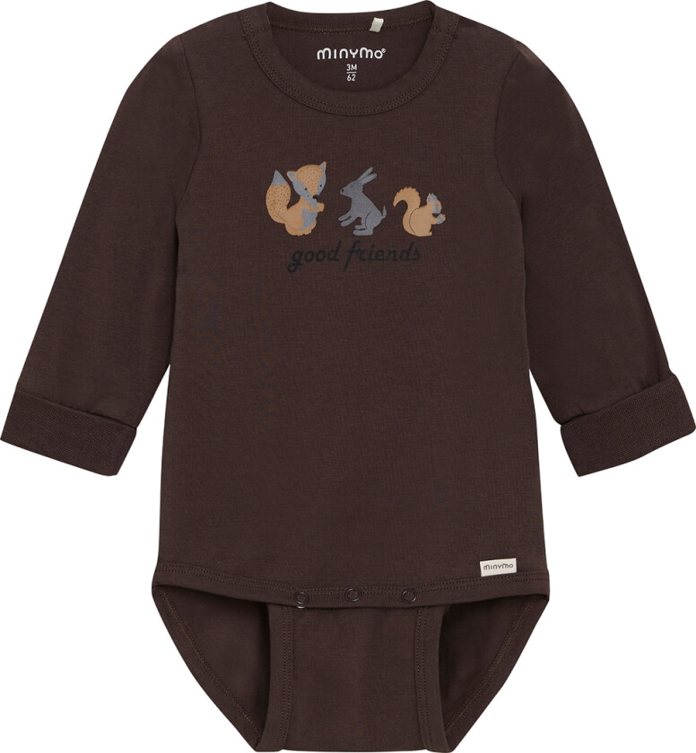 Body I/e - Bregner - - 1 år (80) - Langermet Body