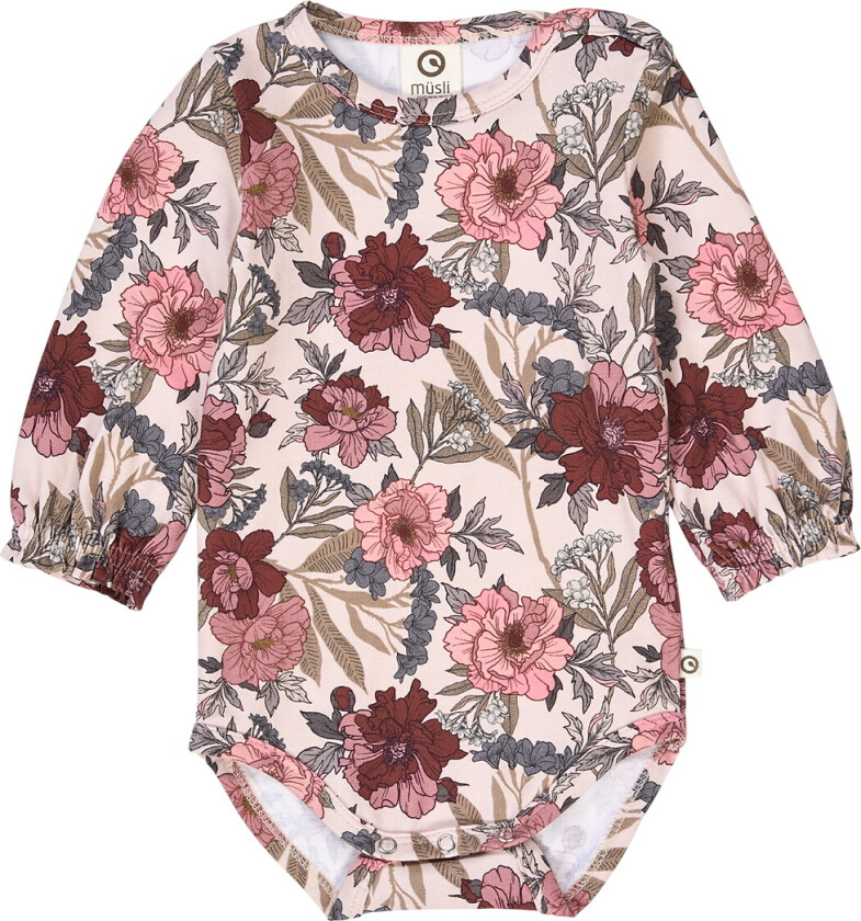 Body I/e - Bliss - Nattergal/Rot/Nostalgi Rose - - 2 år (92) - Langermet Body