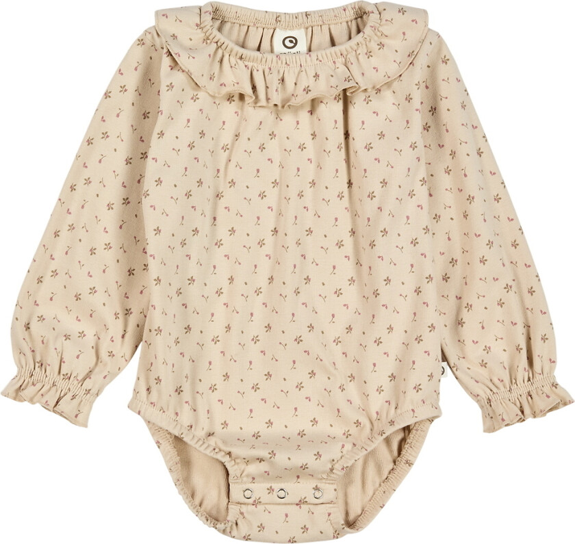 Body I/e - Aster Frill - Oak/Nostalgi Rose/Beige - - 62 - Langermet Body