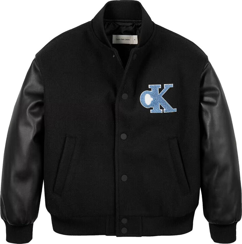 Jakke - Varsity - Stikkord Black - - 12 år (152) - Vinterjakke