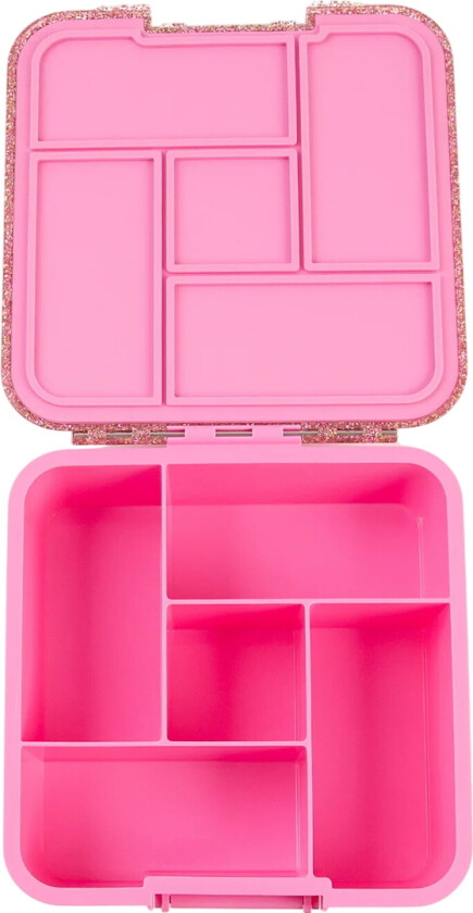 MontiiCo Matboks m. 5 Rum - Bento Five - 980 ml - Tanntråd Glitt - Montiico - OneSize - Matboks