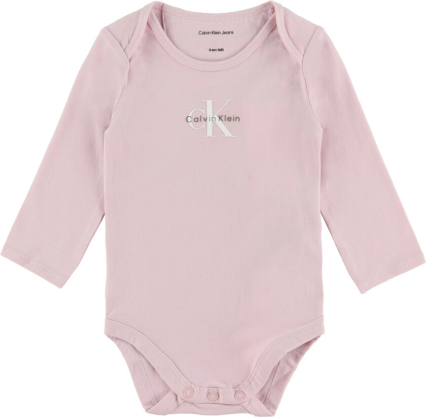 Body I/e - Monogrammer - Pink Ice - - 74 - Langermet Body