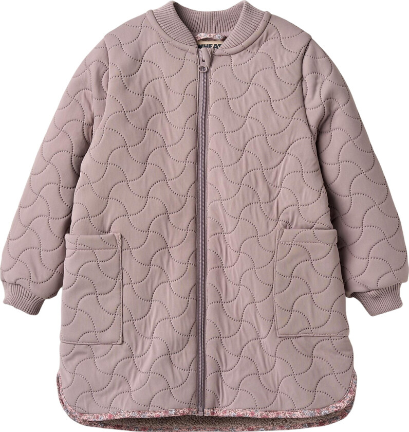 Termojakke m. Fleece - Helga - Dusty Purple - - 4 år (104) - Termoklær