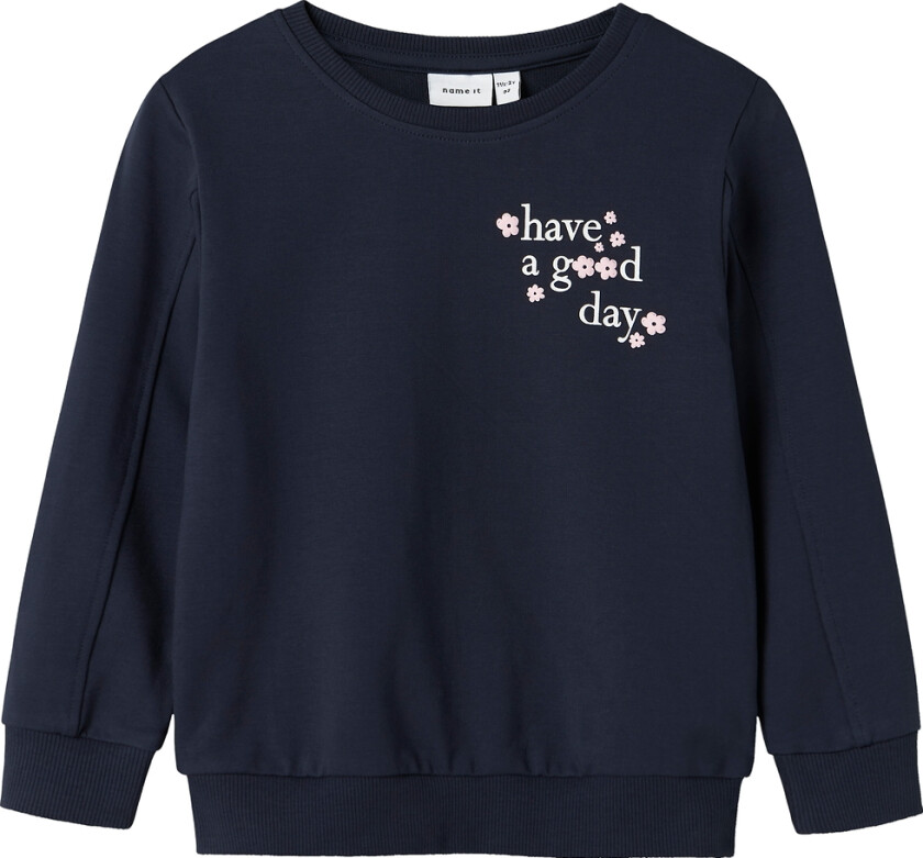 Collegegenser - NmfLinka - Navy Blazer - - 5 år (110) - Collegegenser