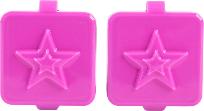 MontiiCo Snackbokser - Bentodipp og saus - 2-pack - Fuchsia - Montiico - OneSize - Matboks