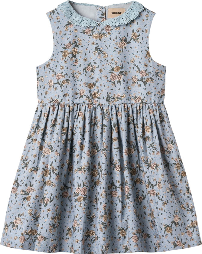 Kjole - Elma - Soft Rain Blomster - - 7 år (122) - Kjole