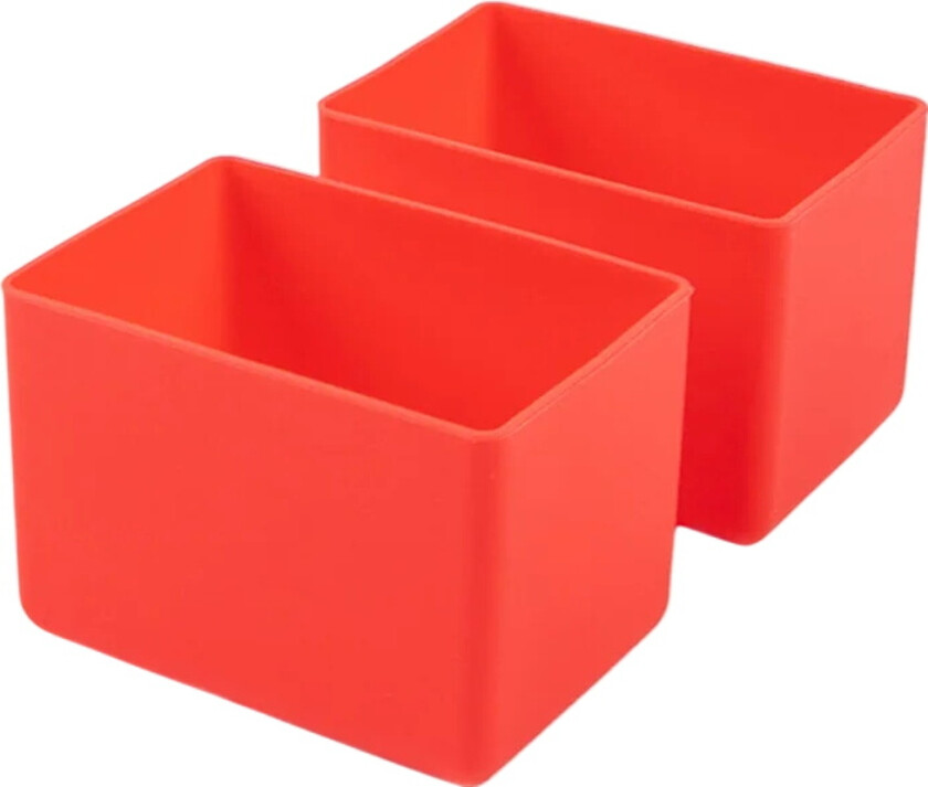 MontiiCo Innsatser - 2-pack - Bentofest - Silikon - Watermelon - Montiico - OneSize - Matboks