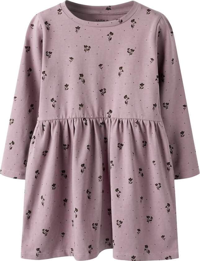 Kjole - NmfLinas - Paddehatter m. Blomster - - 3 år (98) - Kjole