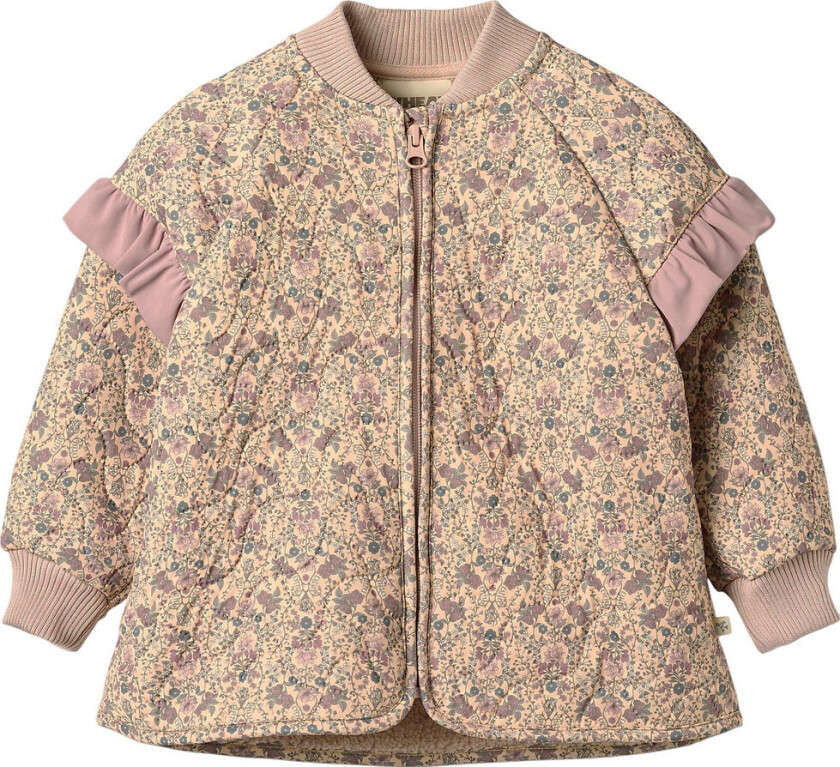 Termojakke m. Fleece - Ellas - Mild Peach Billedteppe - - 1½ år (86) - Termoklær