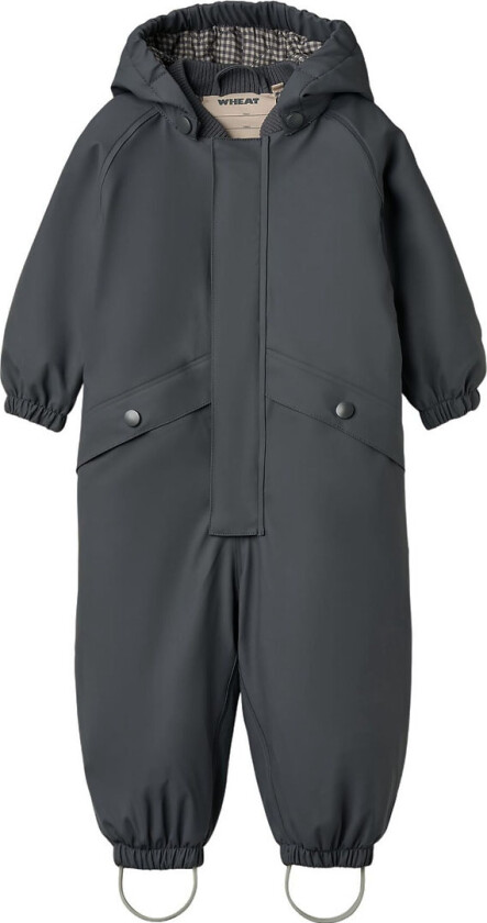 Bilde av Regndress m. Termo - PU - Aiko - Greyblue - - 1½ år (86) - Regndress