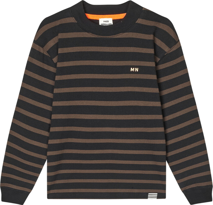 Genser - Stripe Carlito - Svart/Demitasse - - 10 år (140) - Genser