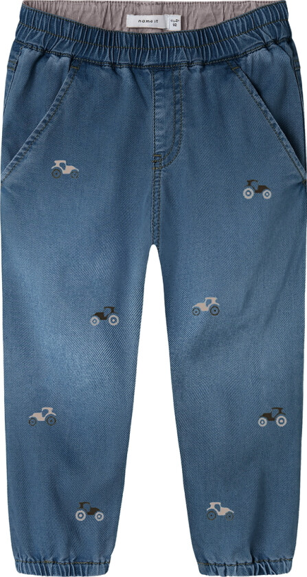 Jeans - NmmBen - Dark Blue Denim/Emballasje - - 5 år (110) - Jeans