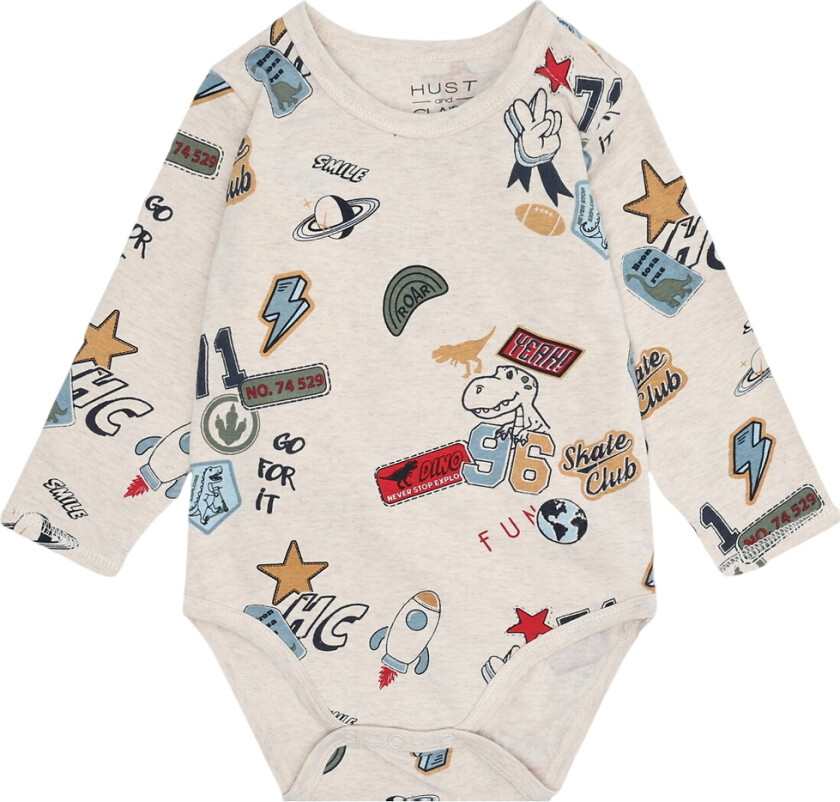 Body I/e - Buster Merker - Wheat Melert - - 56 - Langermet Body