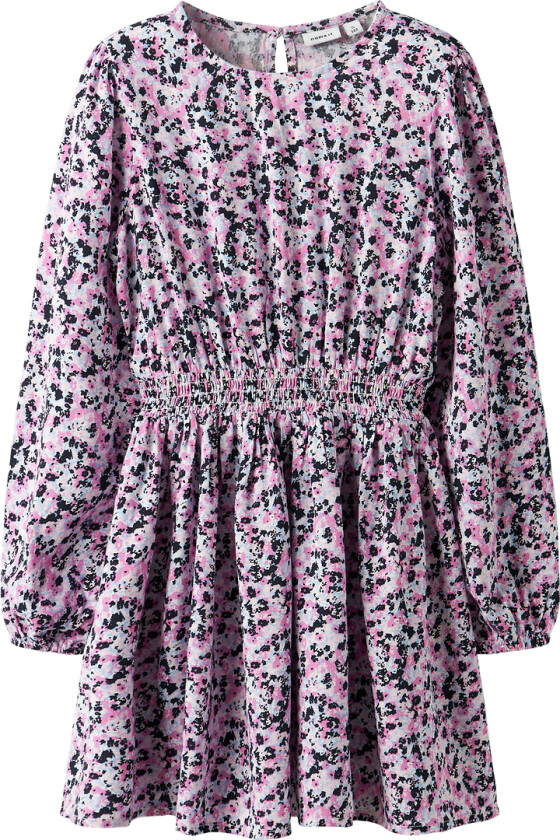 Kjole - NkfPdermi - Fuchsia Rosa - - 10 år (140) - Kjole