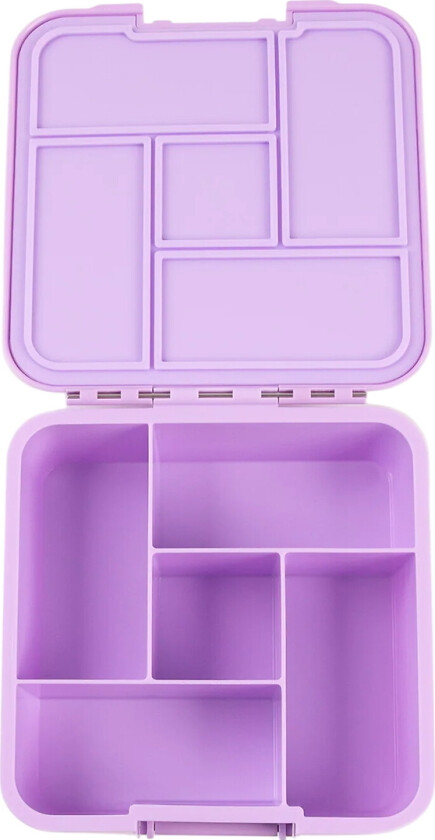 MontiiCo Matboks m. 5 Rum - Bento Five - 980 ml - Lilac - Montiico - OneSize - Matboks