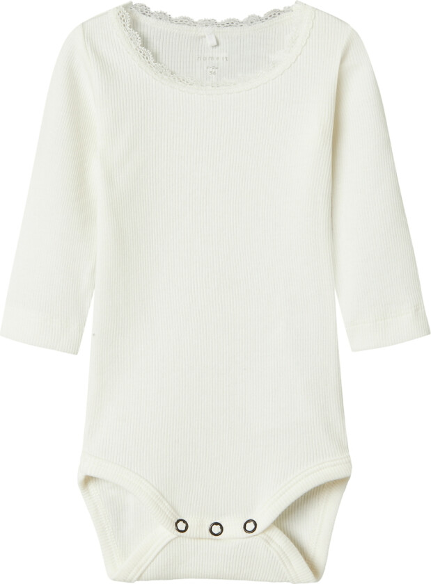 Body I/e - Rib - Noos - NbfKab - Cloud Danser m. Blond - - 1 år (80) - Langermet Body