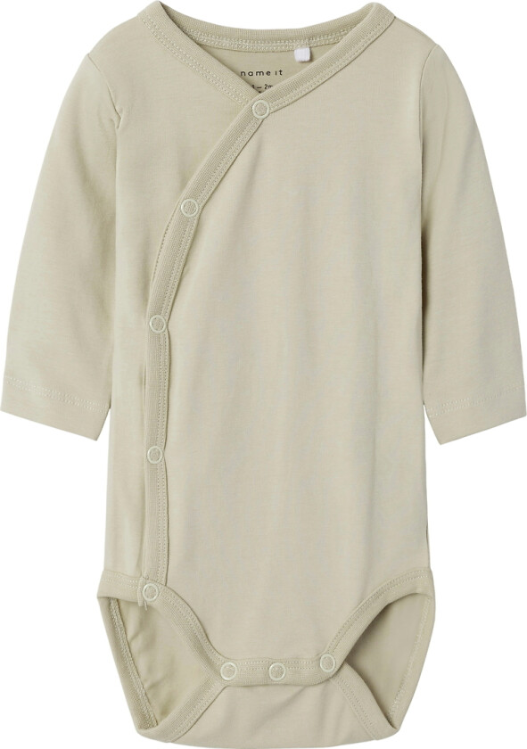 Omslagsbody I/e - NbmVrolle - Islandsk fossil - - 68 - Langermet Body