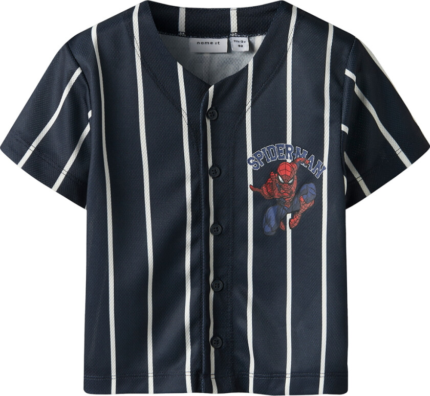 T-skjorte - NmmAsim Spider-Man - Navy Blazer - - 2 år (92) - T-skjorte