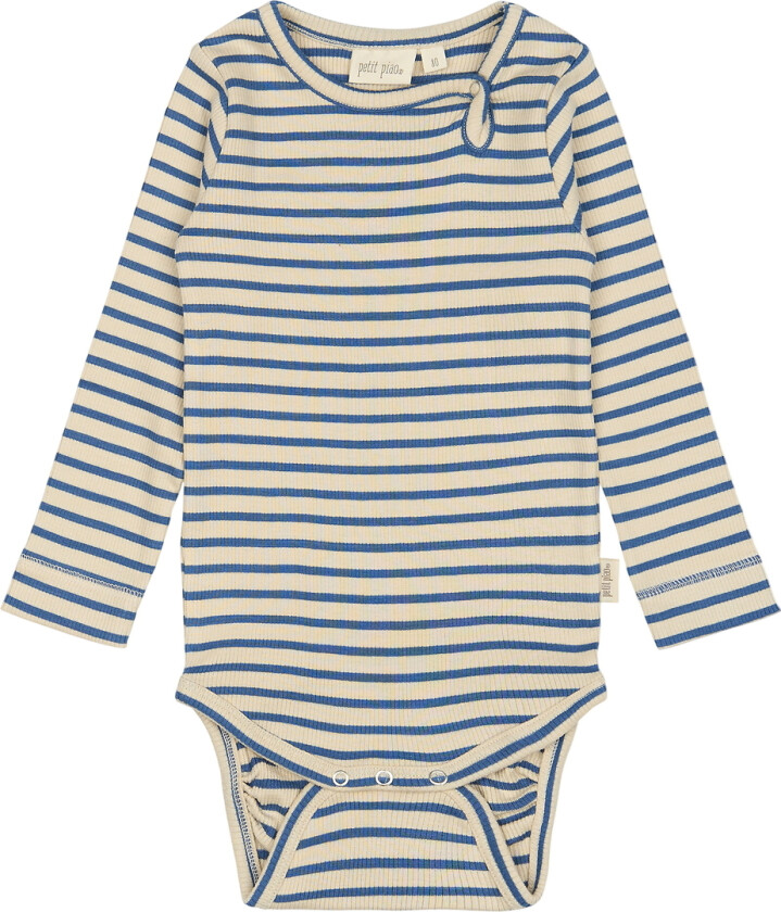 Body I/e - Rib - Modal - Sant Navy/Off White - - 74 - Langermet Body