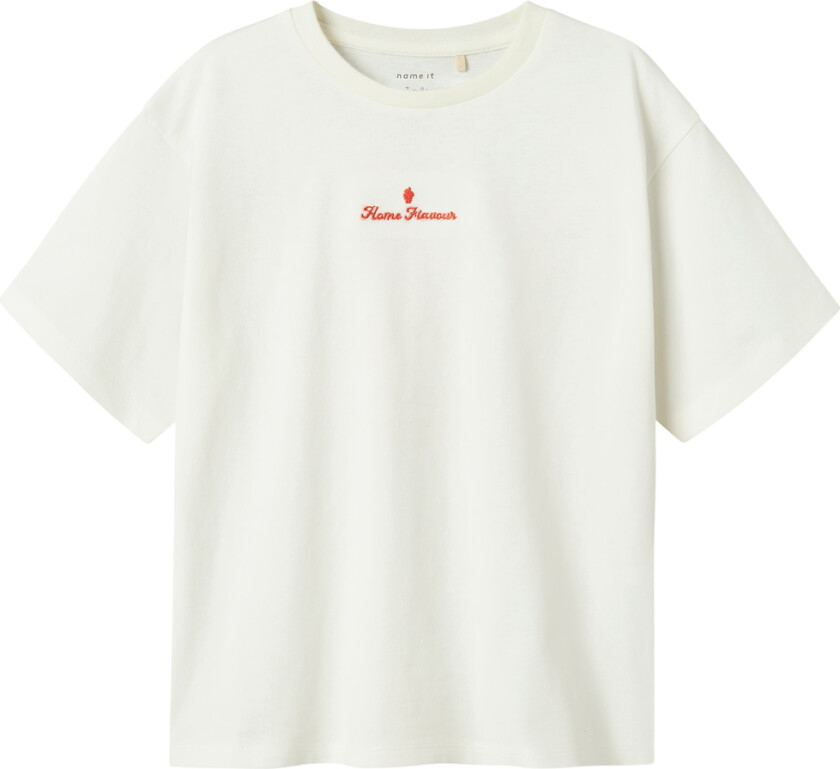 T-skjorte - NkfNeata - Cloud Danser/Rødt varsel - - 7-8 år (122-128) - T-skjorte