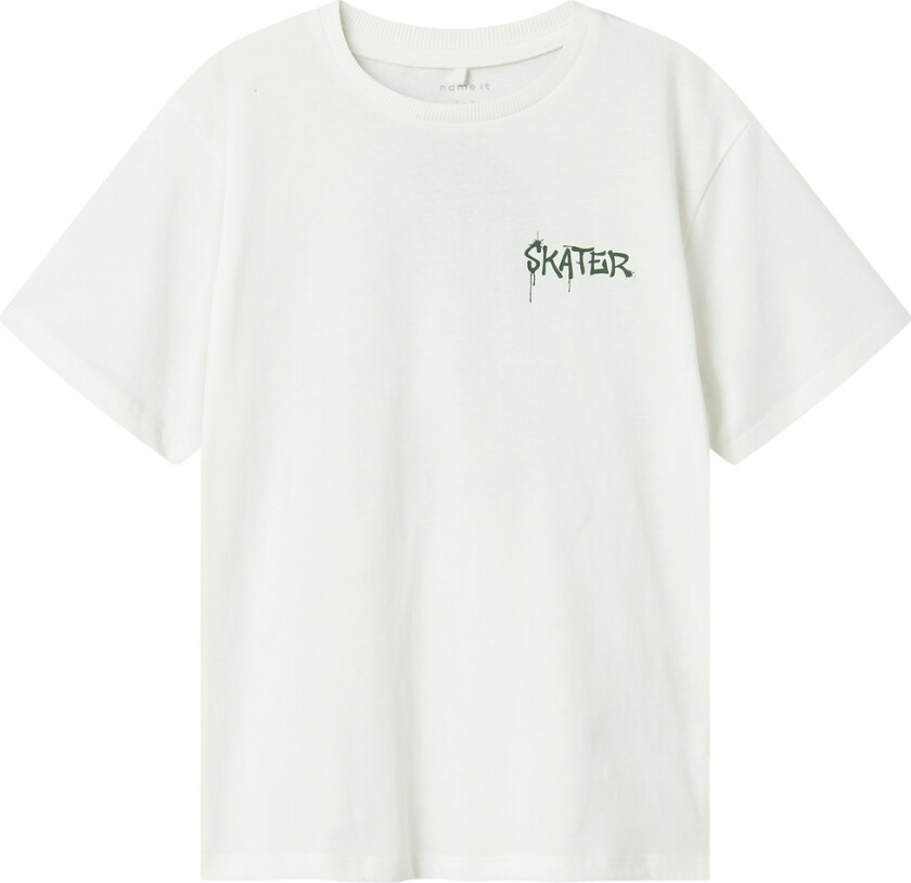 T-skjorte - NkmNotti - Cloud Danser/Garden formklippet p - - 9-10 år (134-140) - T-skjorte