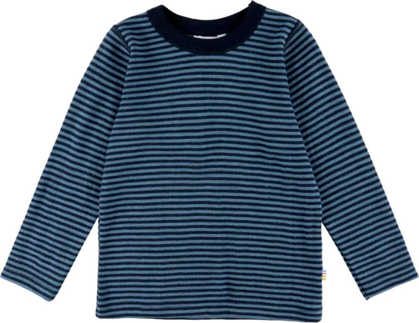 Genser - Ull - Blå m. Striper - - 150 - Genser