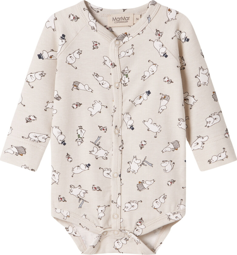 Bilde av Body I/e - Bruno - MOOMIN - - 68 - Langermet Body