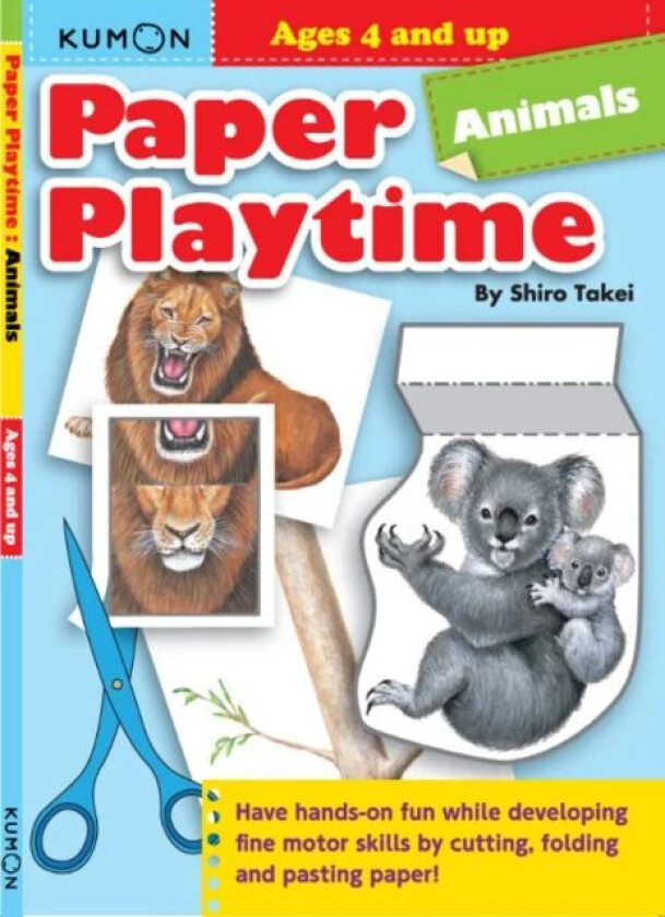 Paper Playtime: Animals av Kumon