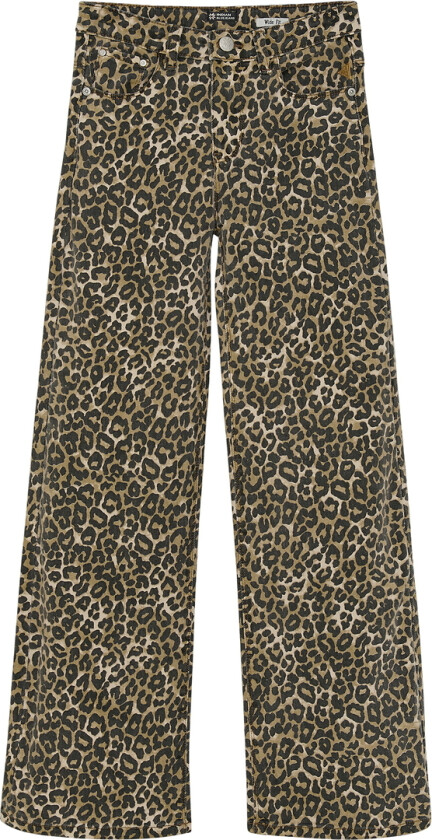 Jeans - Vid passform - Leopard - - 8 år (128) - Jeans
