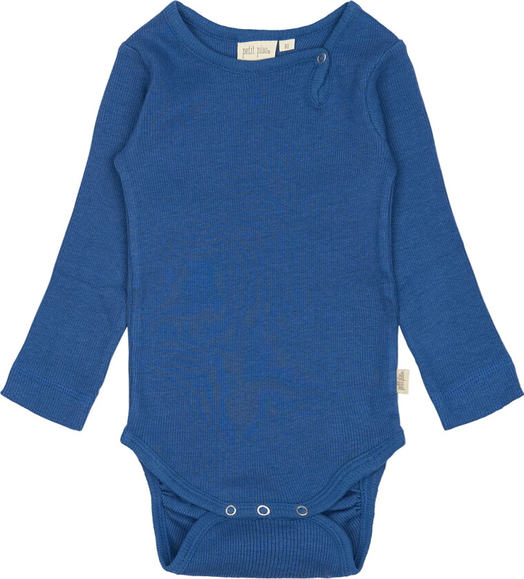 Body I/e - Rib - Modal - Sant Navy - - 2 år (92) - Langermet Body