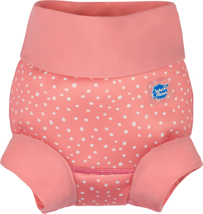 Svømmebleie - Happy Nappy - Rosa Dotty - - 1-2 år (80-92) - Svømmebleie