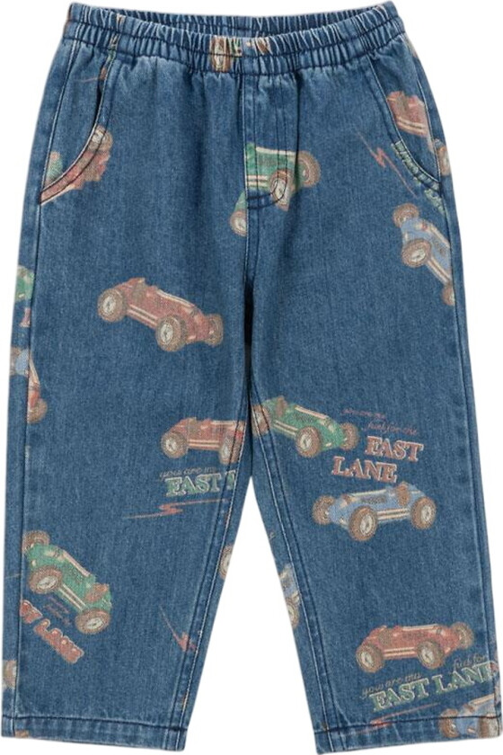 Jeans - Denim - Magot - Fast Lane - - 4 år (104) - Jeans