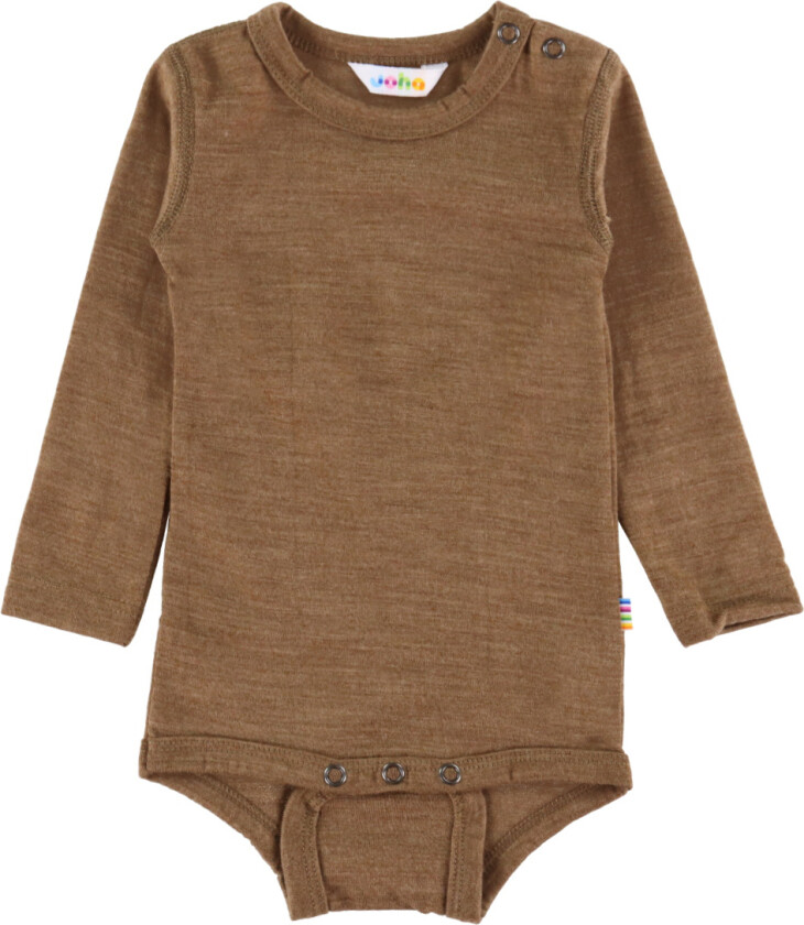 Body I/e - Ull - Varm Brun - - 50 - Langermet Body