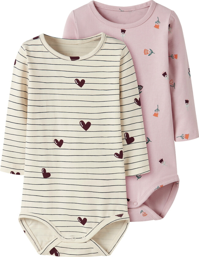 Body I/e - 2-pack - Summer Sand/Polert Lilac - - 74 - Langermet Body