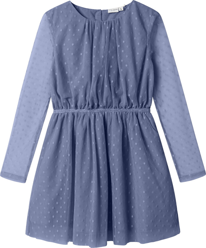 Kjole - Noos - NkfVabos - Blue Ice - - 12 år (152) - Kjole