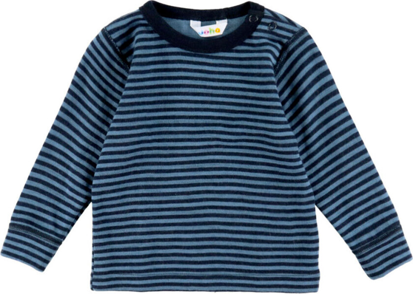 Genser - Ull - Blå m. Striper - - 60 - Genser