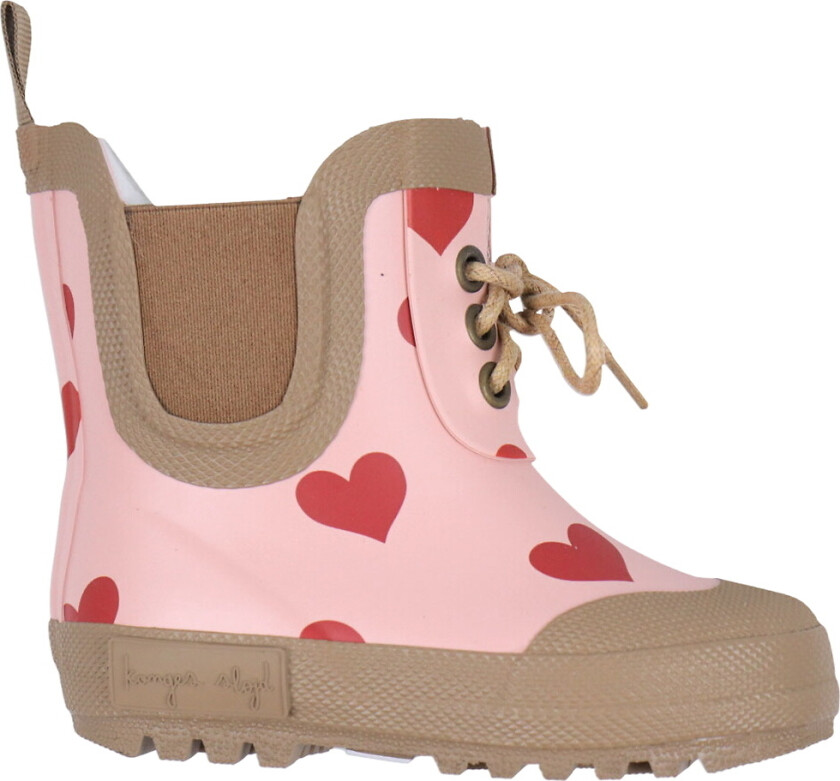 Gummistøvler m. for - Kjærlighet Rosa - - 33 - Gummistøvler