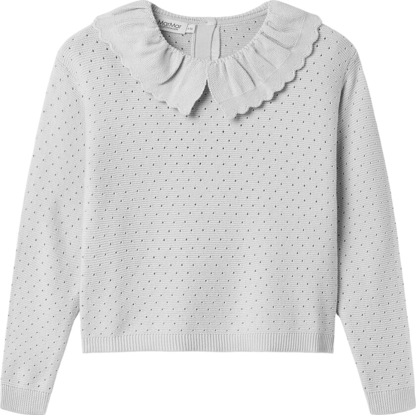 Genser - Strikk - Toro - Aluminium m. Hullmønster - - 10 år (140) - Genser