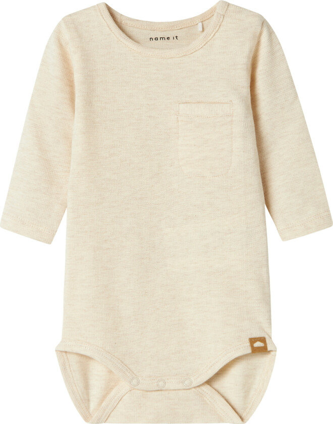 Body I/e - NbmNote - Peyote Melange - - 1½ år (86) - Langermet Body