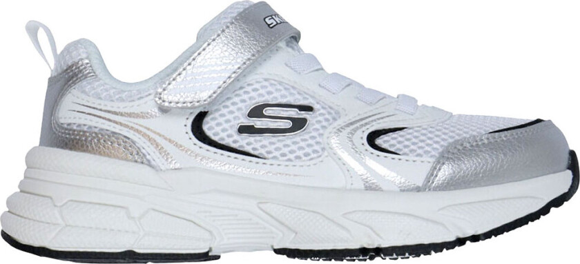 Sko - Retro-Graf - White/Sølv - - 34 - Sko