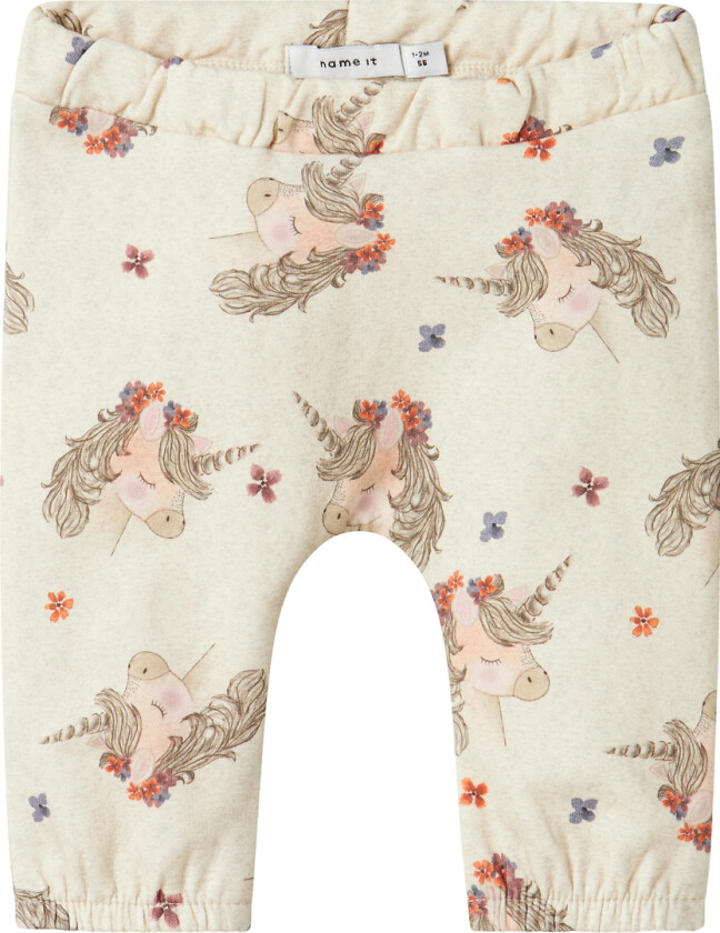 Joggebukser - NbfNoise - Peyote Melange - - 56 - Joggebukse