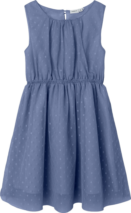 Kjole - Noos - NkfVabos - Blue Ice - - 11 år (146) - Kjole