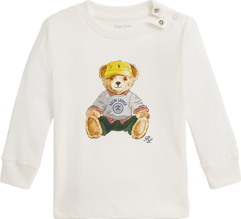 Genser - Madison - Hvit m. Kosedyr - - 68 - Genser