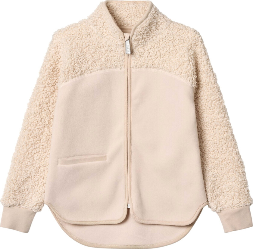 Fleecejakke - Teddy - Ulani - Vanilla - - 6 år (116) - Fleecejakke